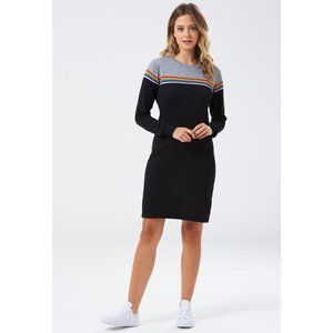 Sugarhill Boutique Evie Rainbow Knit Dress